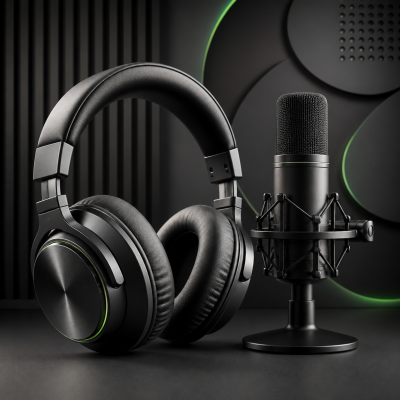 AUDIFONOS Y MICRO