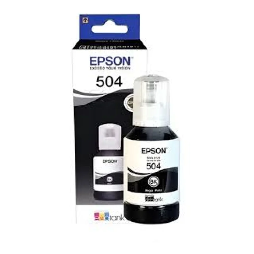 CARTUCHO EPSON MODELO T504 NEGRO, PARA L4150, L4160, L6161, L6171, L6191