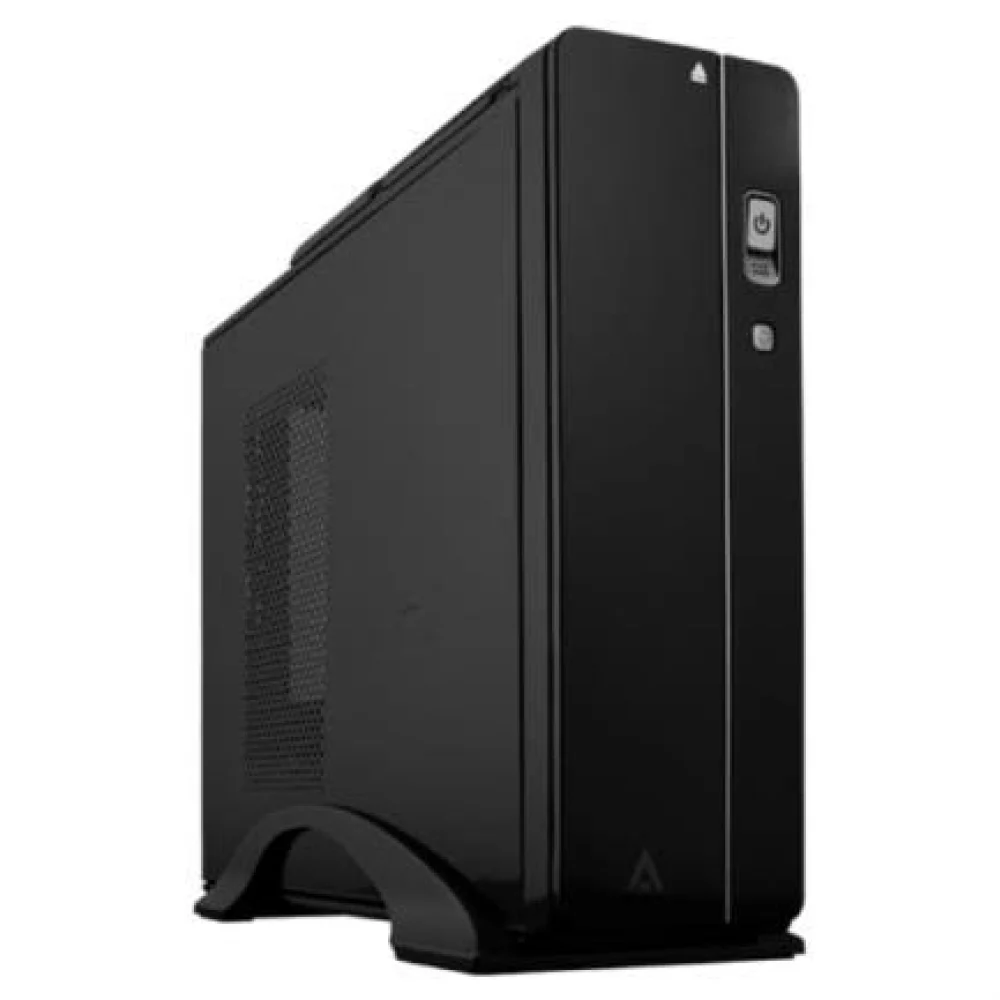 GABINETE ACTECK BERN GS460 / MICRO TORRE SLIM / MICRO ATX, MINI ITX / FUENTE SFX 500 W / FULL METAL / LECTOR DE TARJETAS / TORNILLOS DE MANO / 3 AÑOS DE GARANTIA / NEGRO / GAPC-301