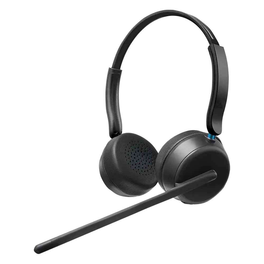 AUDIFONOS ACTECK ACTIVE SYNC HC580 / DIADEMA / INALAMBRICO /  MICROFONO UNIDIRECCIONAL / CONEXION BLUETOOTH Y AUXILIAR / 20 HZ - 20 KHZ / CANCELACION DE RUIDO / NEGRO / AC-942386