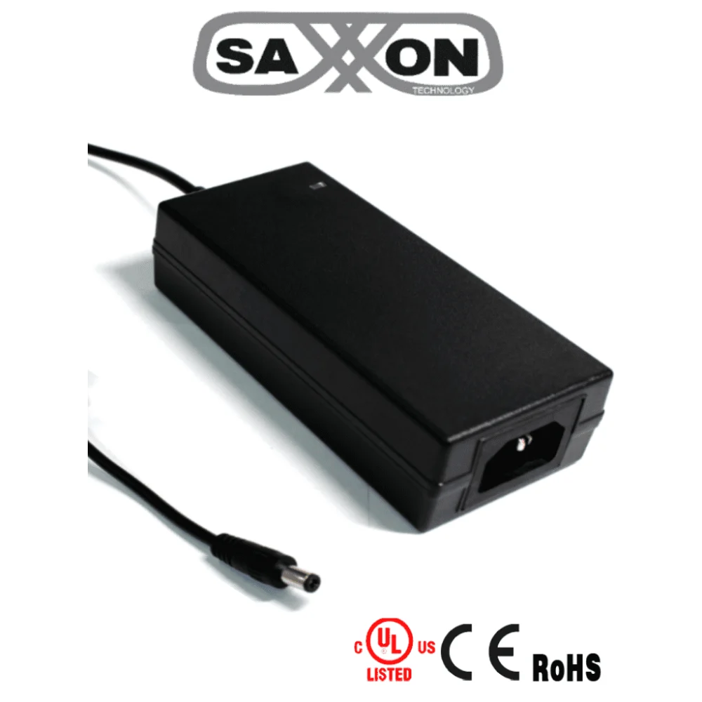 SAXXON PSU1205D - FUENTE DE PODER REGULADA DE 12 VCC A 5 AMPERES/ IDEAL PARA EQUIPOS DE ALTO CONSUMO DE CORRIENTE/ PARA USOS MULTIPLES SISTEMAS DE CCTV, ACCESO, ASISTENCIA, ETC/ CERTIFICACIN