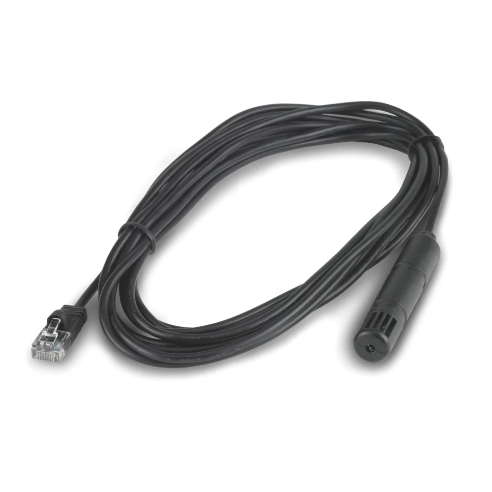 SENSOR DE TEMPERATURA Y HUMEDAD APC C/CABLE CAT5/6 ESTANDAR