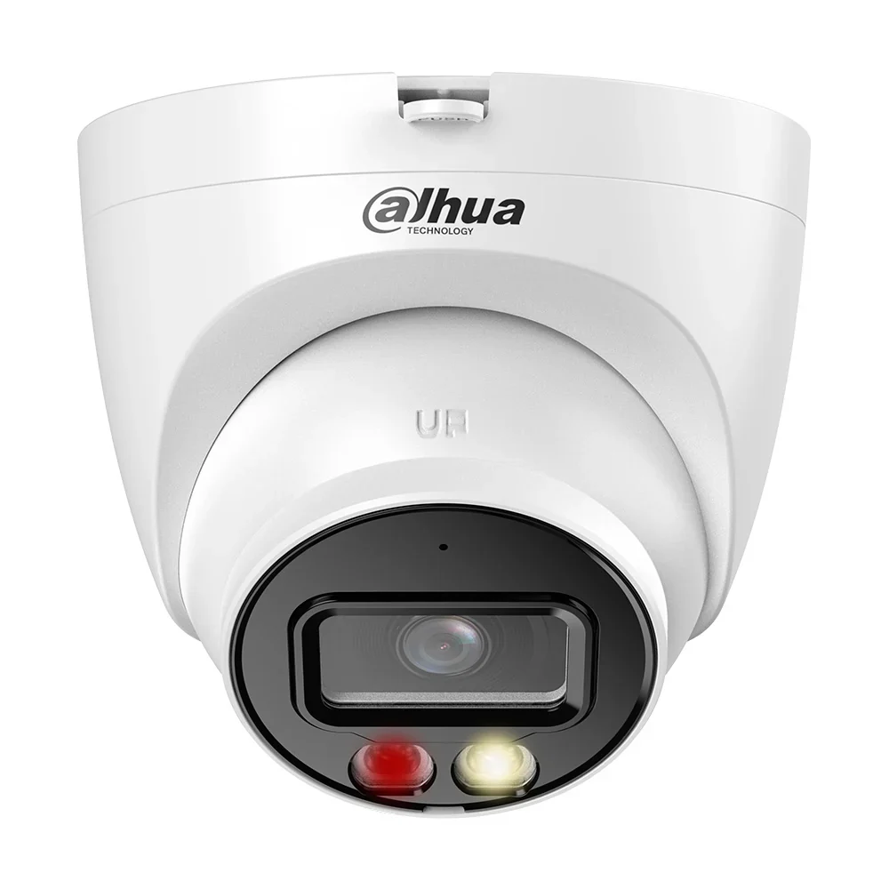 CAMARA IP DAHUA IPC-HDW2249T-S-IL DOMO DE 2 MP/ CON ILUMINADOR DUAL INTELIGENTE+FULL COLOR/ WIZSENSE/ LENTE DE 2.8MM/ 107 GRAD DE APER/ 30 MTS DE IR Y LUZ VISIBLE/ MIC INTEGRADO/ WDR/ RANURA