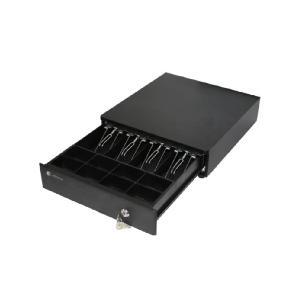 CAJON DE DINERO 3NSTAR CD205, NEGRO, COMPARTIMIENTOS 4 BILLETES,  4 MONEDAS