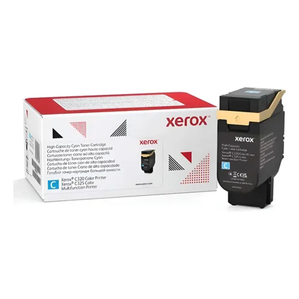TONER XEROX 006R04832 CYAN, ALTA CAPACIDAD, 5,500 PAGINAS, PARA C320/C325