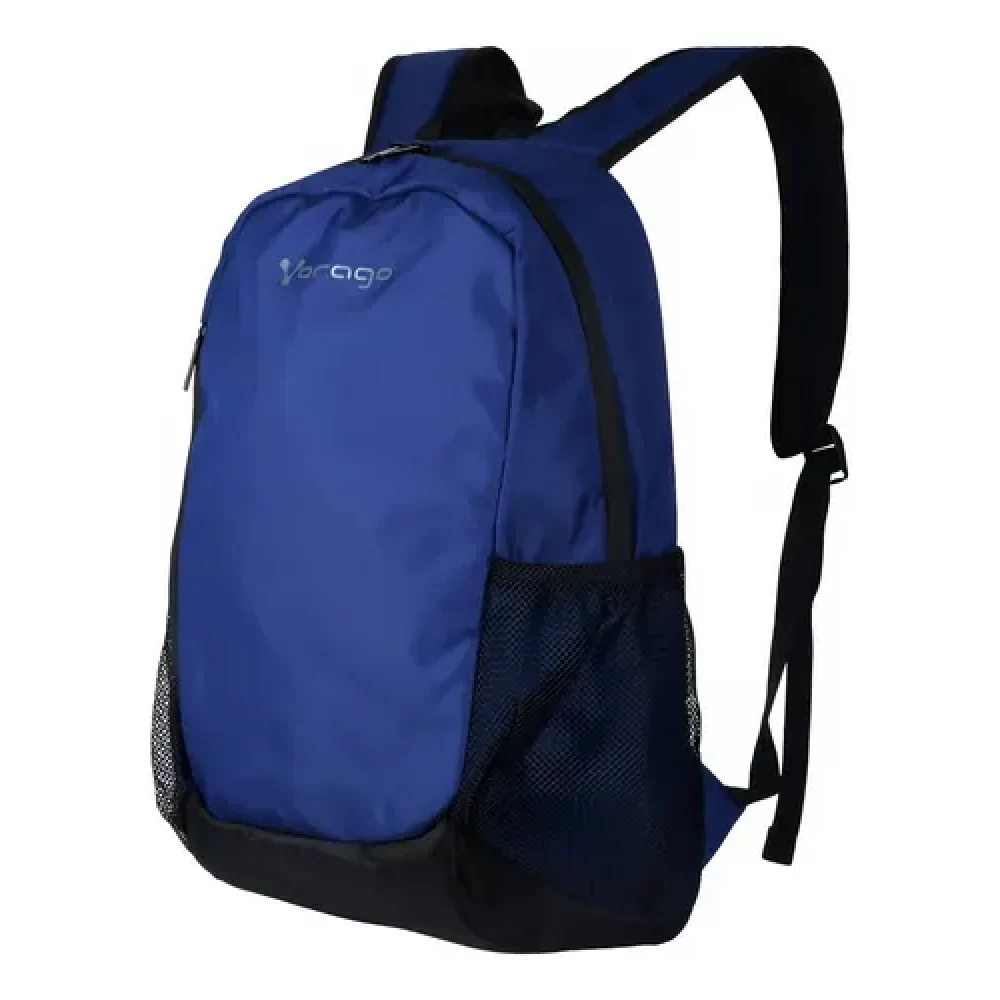 MOCHILA 15.6 PULGADAS /  VORAGO /  BP-150 /   ECOLÓGICA RPET / PARA LAPTOP /  AZUL CON NEGRO