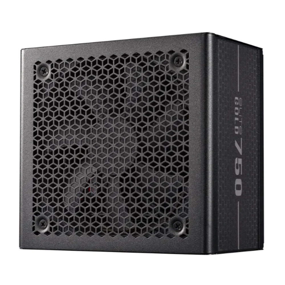 FUENTE DE PODER COOLER MASTER / ELITE GOLD 750W / V3 ATX 3.1 / 80 PLUS GOLD CERTIFICADA / MODULAR / GAMER