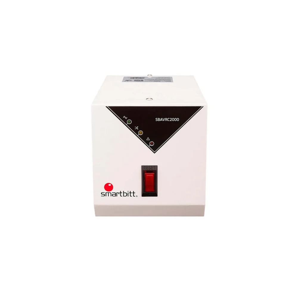 REGULADOR DE VOLTAJE SMARTBITT SBAVR2500 2500VA/1500W, 1 CONTACTO, PROTECCION DE LNEA  BLANCA