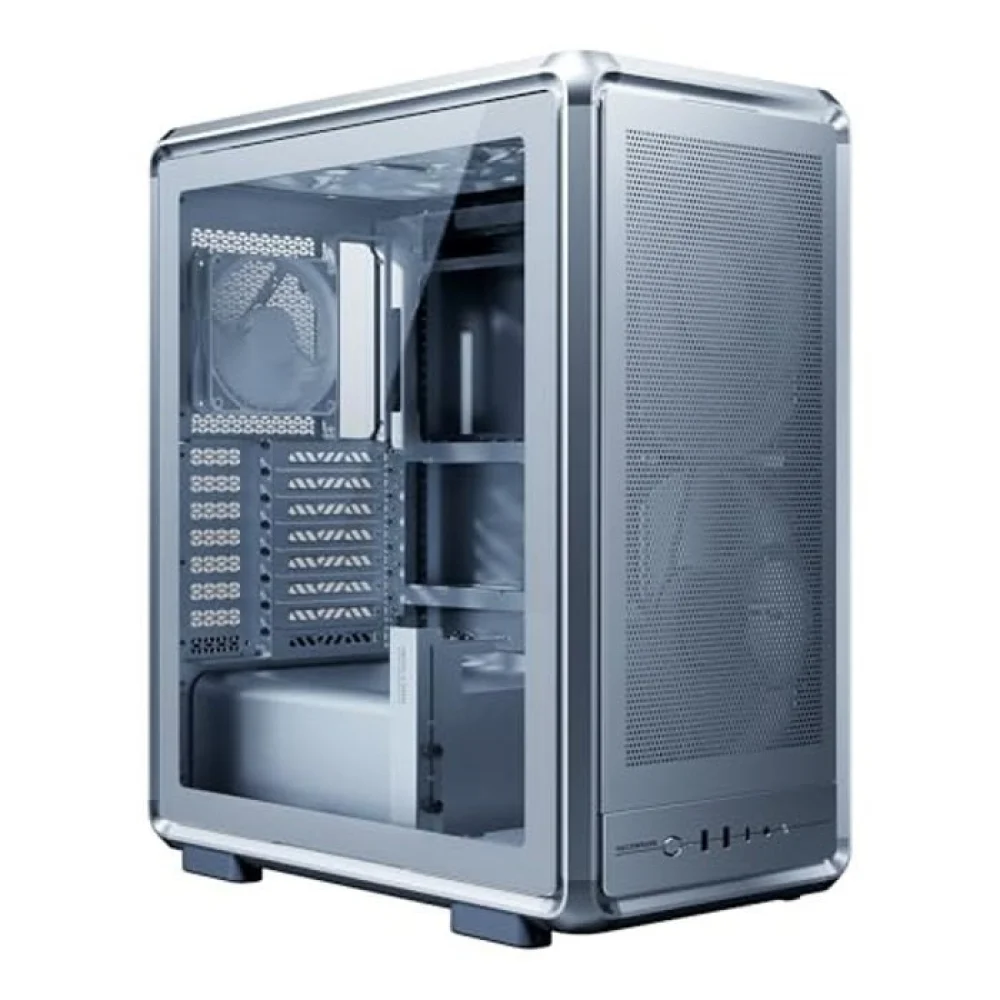 GABINETE COOLER MASTER MASTERFRAME 500 / PLATA / MINI-ITX / MINI-DTX / MICRO-ATX, / ATX / E-ATX*/ SSI-CEB* (*SOPORTE CONDICIONAL)