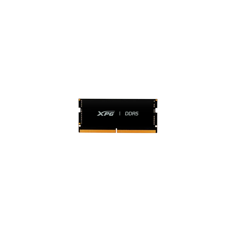 MEMORIA ADATA XPG HUNTER SODIMM DDR5 8GB 5600MHZ CL 46-45-45 1.1V LAPTOP GAMERS COLOR NEGRA AX5S5600C468G-SBHT