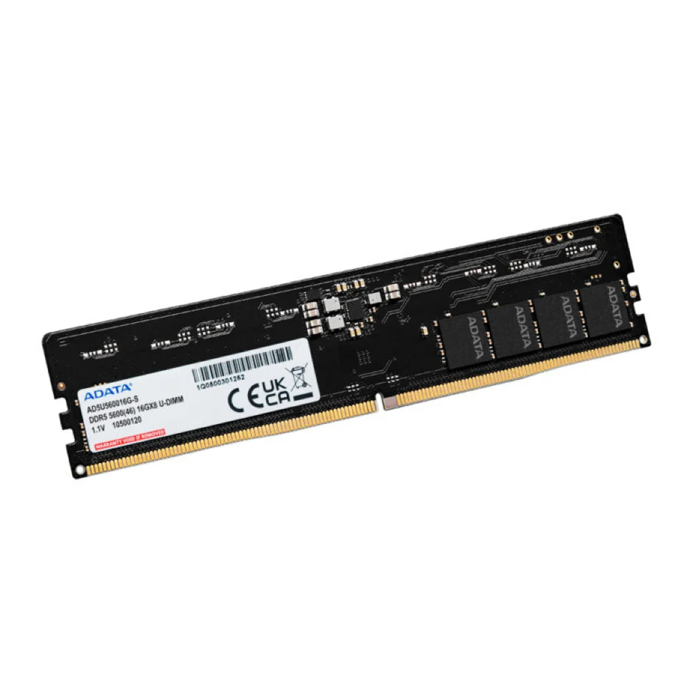 MEMORIA ADATA UDIMM DDR5 8GB  5600MHZ CL46 1.1V 288-PIN  (AD5U56008G-S)