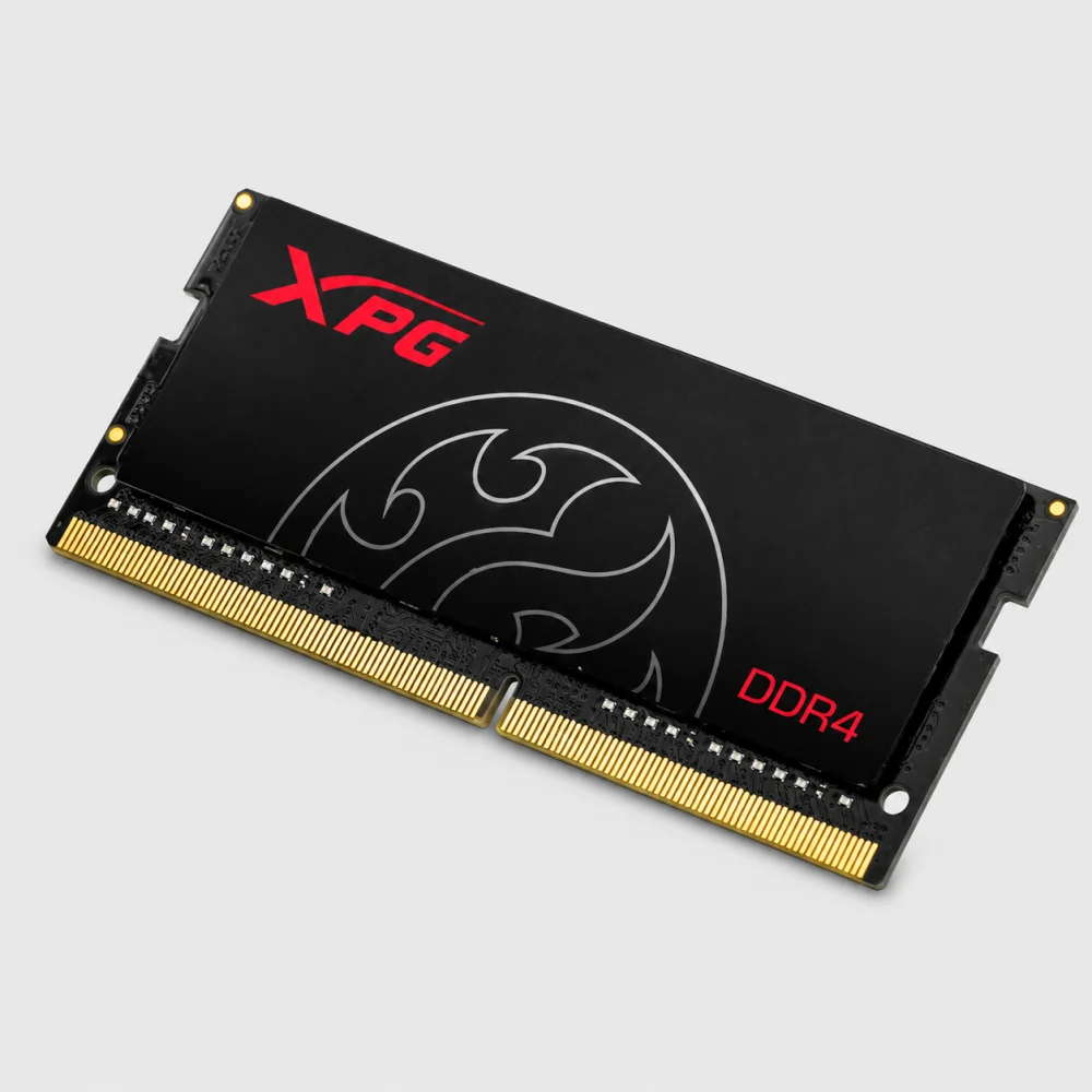 MEMORIA ADATA XPG HUNTER SODIMM DDR4 8GB 3200MHZ CL 22-22-22 1.2 V LAPTOP GAMERS COLOR NEGRA (AX4S32008G22-SBHN)