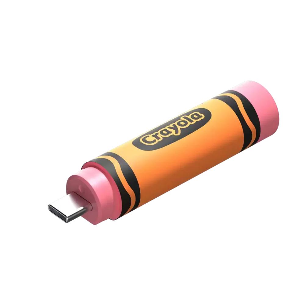 MEMORIA SANDISK 64GB USB TIPO-C CRAYOLA MANGO TANGO  SDCZIC-064G-G46O