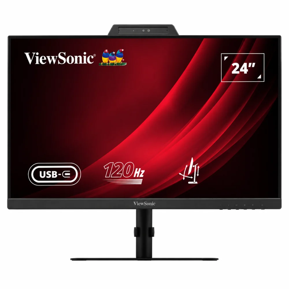 MONITOR LED VIEWSONIC 24 PULGADAS VG2441V/ FULL HD 1920X1080P/ CAMARA INTEGRADA/ HDMI/ DISPLAY PORT/ PANEL IPS/ 120 HZ/ 4 MS/ 3 AÑOS DE GARANTIA