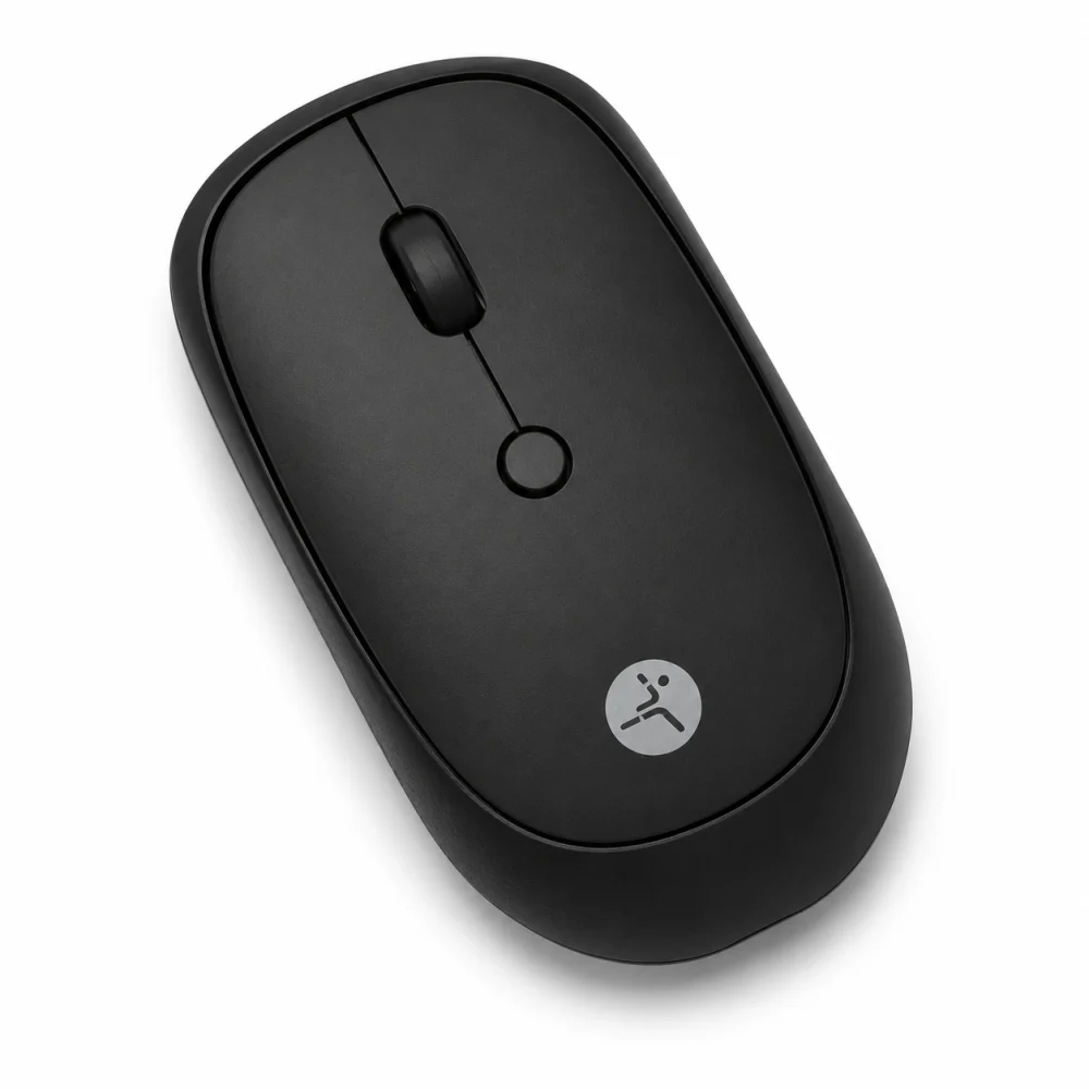 MOUSE - TECHZONE - TZACMOI38 - INALAMBRICO USB A- BOTONES SILENCIOSOS - 800/1200/1600 DPIS - OPTICO - BATERIA AA - 3 BOTONES + SCROLL - NEGRO