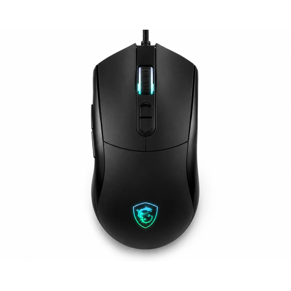 MOUSE MSI OPTICO FORGE GM320 /CABLEADO//USB/RGB/GAMER