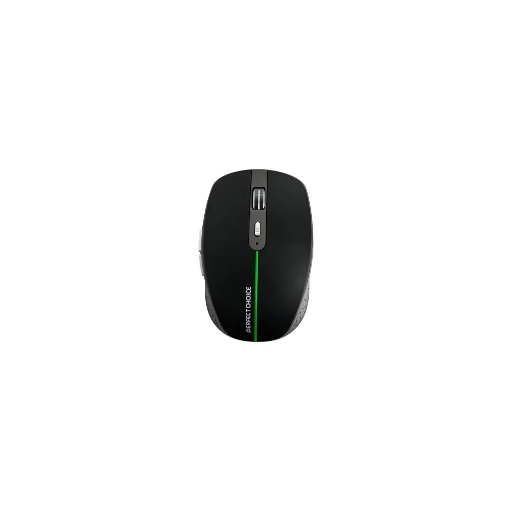 MOUSE INALAMBRICO RECARGABLE ILUMINACION RGB ORION NEGRO PERFECT CHOICE