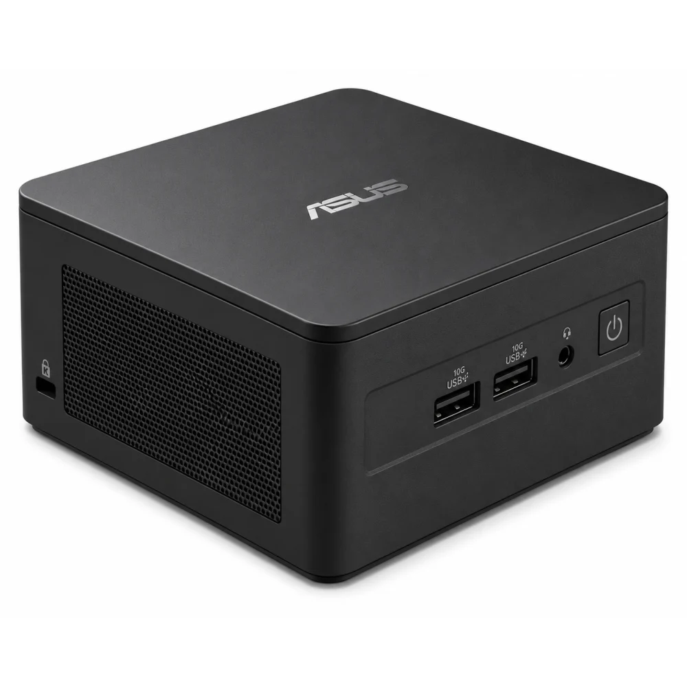 MINI PC ASUS NUC 14 PRO CORE ULTRA 7 155H HASTA 4.8 GHZ /16 CORES (6P+8E+2LP) /2X SODIMM DDR5 5600 /GRAF INTEL ARC /2X HDMI 2.1 /2X THUNDERBOLT 4 /3X USB 3.2