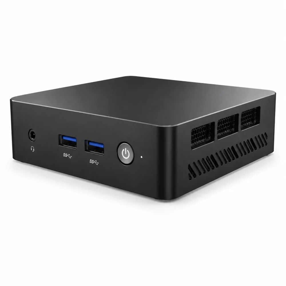MINI PC GHIA GCUBE / INTEL CELERON N4500 2 NUCLEOS HASTA 2.80 GHZ / RAM 8 GB LPDDR4 / SSD M.2 NVME 128 GB / WIFI-BT / WIN 11 HOME