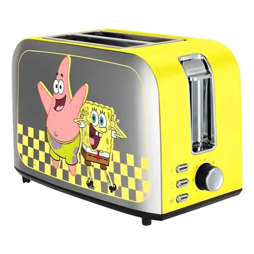 TOSTADOR DE BOB ESPONJA / 750W / DE ACERO INOXIDABLE