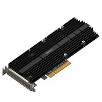 TARJETA ADAPTADORA SYNOLOGY DE SSD M.2 DOBLE RANURA PARA ACELERACIN DE CACH /  INTERFAZ PCIE NVME  / FACTOR DE M.2 22110  / M.2 2280