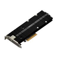 TARJETA SYNOLOGY PCIE 3.0 X8 1 PUERTO DE 10G BASE-T Y 2 RANURAS SSD NVME M.2 2280 / 22110, TODO EN UNO PARA ACELERAR EL RENDIMIENTO
