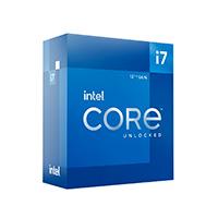 PROCESADOR INTEL CORE I7-12700K S-1700 12A GEN  / 3.6 - 5.0 GHZ  / CACHE 25MB  / 12 CORES (8P+4E)  / GRAFICOS UHD 770  / VPRO  / SIN DISIPADOR  / GAMER ALTO IPA