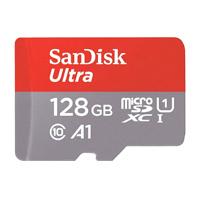MEMORIA SANDISK MICRO SDXC 128GB ULTRA 140MB / S CLASE 10 C / ADAPTADOR SDSQUAB-128G-GN6MA