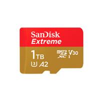 MEMORIA SANDISK MICRO SDXC 1TB EXTREME 190MB / S 4K CLASE 10 A2 V30 C / ADAPTADOR SDSQXAV-1T00-GN6MA