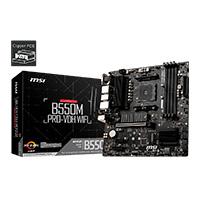 MB MSI B550 AMD S-AM4 3A GEN / 4XDRR4 3200MHZ / PCIE 4.0 / HDMI / DVI / 4XUSB 3.2 / M.2 / WIFI-AC / BLUETOOTH 4.2 /  MICRO ATX / GAMA MEDIA