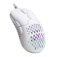 MOUSE GAMER BALAM RUSH SPEEDER PERFORM MG979 / INALAMBRICO / ALAMBRICO - BLUETOOTH / 7 BOTONES + SCROLL / OPTICO / 5000 DPI AJUSTABLES / RGB / CARCAZAS INTERCAMBIABLES / BLANCO / BR-936859