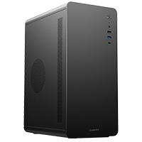 GABINETE MICRO TORRE QUARONI MICRO ATX, MINI ITX / 1USB 2.0 1USB 3.0 / USB 3.0 / VERTICE CURVO / FUENTE 500 W / NEGRO