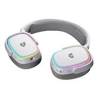 AUDIFONOS GAMER BALAM RUSH AEON HS999 / ALAMBRICA - BLUETOOTH / MICRFONO DESMONTABLE / CABLE 1.8 M / RGB / BATERIA 26 H / WINDOWS, MAC, ANDROID, XBOX, SWITCH , PS4, PS5 NO BT /  BLANCO / BR-936941