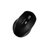 MOUSE INALAMBRICO 1600 DPI OPTICO RECARGABLE ERGONOMICO SILENCIOSO PERFECT CHOICE CLIX - NEGRO /  / SUSTITUYE A MS-1357 / PC-044796
