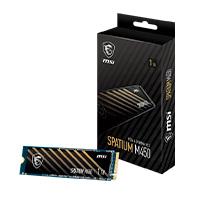 UNIDAD DE ESTADO SOLIDO SSD INTERNO MSI SPATIUM M450 1TB M.2 2280 PCIE GEN4X4, NVME 1.4 LEC 3600 / ESC 300 MB / S SPATIUM M450 PCIE 4.0 NVME M.2 1TB