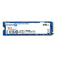 UNIDAD DE ESTADO SOLIDO INTERNO 500GB KINGSTON SNV3S NV3 M.2 2280 NVME PCIE GEN 4X4 LECT. 5000 ESCRIT. 3000 MBS PC LAPTOP MINI PC SNV3S / 500G