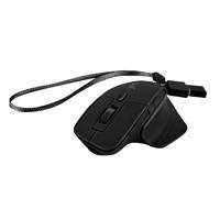 MINI MOUSE RECARGABLE SILENCIOSO, CONEXION DUAL 2.4GHZ+BLUETOOTH RECEPTOR USB / USB-C NEGRO PERFECT CHOICE