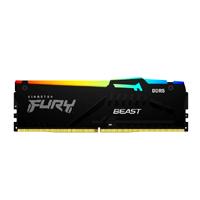 MEMORIA RAM KINGSTON DIMM DDR5 32GB 6000MT/S FURY BEAST BLACK EXPO RGB CL36 288PIN 1.35V C/DISIPADOR DE CALOR P/PC/GAMER/ALTO RENDIMIENTO (KF560C36BBEA-32)