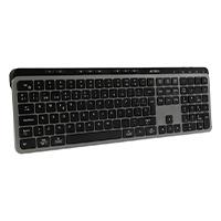 TECLADO ACTECK INSPIRE KREA TI755 / INALAMBRICO DUAL / MULTIDISPOSITIVO 2.4 GHZ + 2 BT / ESPAÑOL / WIN - MAC / 118 TECLAS / BATERIA RECARGABLE / ANTI GHOSTING / NEGRO - GRIS / AC-940085