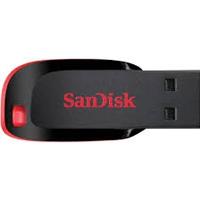 MEMORIA SANDISK 16GB USB 2.0 CRUZER BLADE Z50 NEGRO C / ROJO SDCZ50-016G-B35