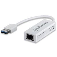 ADAPTADOR,MANHATTAN,506847, USB V3.0 A RED GB MH