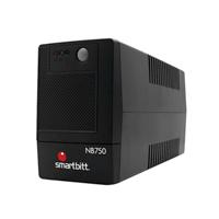 NO BREAK SMARTBITT 750 VA / 375 W, 6 CONTACTOS, CON REGULADOR Y SUPRESOR DE PICOS.