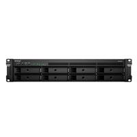 NAS SYNOLOGY RS1221+ /8 BAHIAS EXPAN HASTA 12 CON UNIDAD DE EXPANSIN/RACK 2U/NUCLEO CUADRUPLE 2.2GHZ/ AMD RYZEN V1500B /4GB DDR4 AMPLIABE A 32GB/LAN GIGABIT X4/USB 3.2 X2/ HOT-SWAP/HASTA 128
