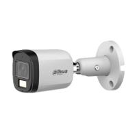 CAMARA HDCVI X PLUS/ DAHUA/ DH-HAC-B2A51N-U-IL-A/ BULLET 5 MP/ LENTE 2.8 MM APERTURA HASTA 106°/ ILUMINACION DUAL INTELIGENTE/ ILUMINACION 30MTS IR + 20MTS LUZ CALIDA/ MICROFONO INCORPORADO/