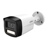 CAMARA ANALOGA/ DAHUA/ DH-HAC-HFW1209TLMN-A-LED-S3/ BULLET FULL COLOR DE 2 MP 1080P/LENTE DE 2.8MM/ 108°DE APERTURA/ MICROFONO INTEGRADO/ 40 MTS DE ILUMINACION/ DWDR/ IP67/ METALICA+POLICARB