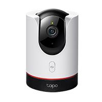 CAMARA TP-LINK TAPO C225 WIFI MODO PRIVADO 2K QHD DETECCION IA MODO PRIVADO SONIDO BIDIRECCIONAL ALMACENAMIENTO MICROSD 360 ALARMA CON LUZ Y SONIDO