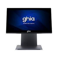TERMINAL PUNTO DE VENTA GHIA GPOS315A / ALL IN ONE / TOUCH SCREEN / 15.6 PULGADAS / CAPACITIVA / INTEL CELERON J4125, QUAD CORE, 2 GHZ / RAM 4 GB / ROM 128 GB / VGA, COM, USB X 4 / WINDOWS 1