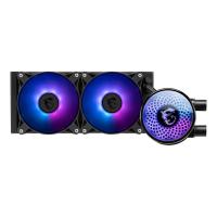 DISIPADOR DE ENFRIAMIENTO LIQUIDO MSI MAG CORELIQUID A12 240 / BLACK/ 240MM / INTEL ,1700, 1851 / AMD AM5, AM4 / RGB